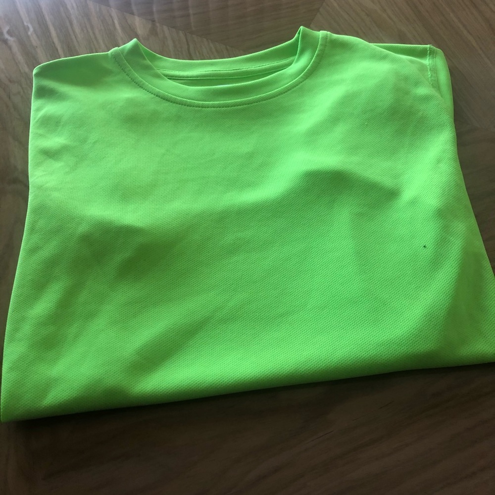 Fila neon green short sleeved t-shirt